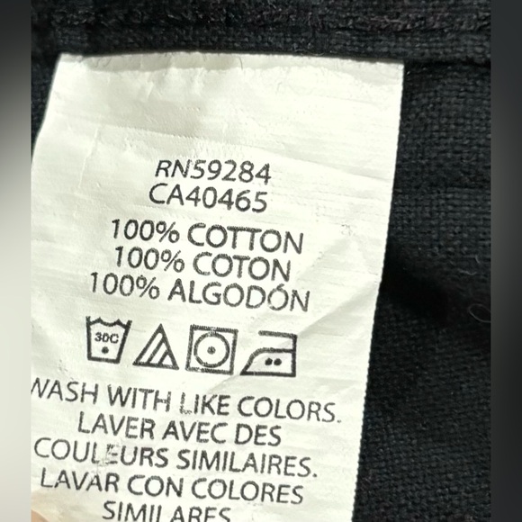 BLACK BUTTON DOWN SHIRT. 👔 M(7/8) - Picture 9 of 9